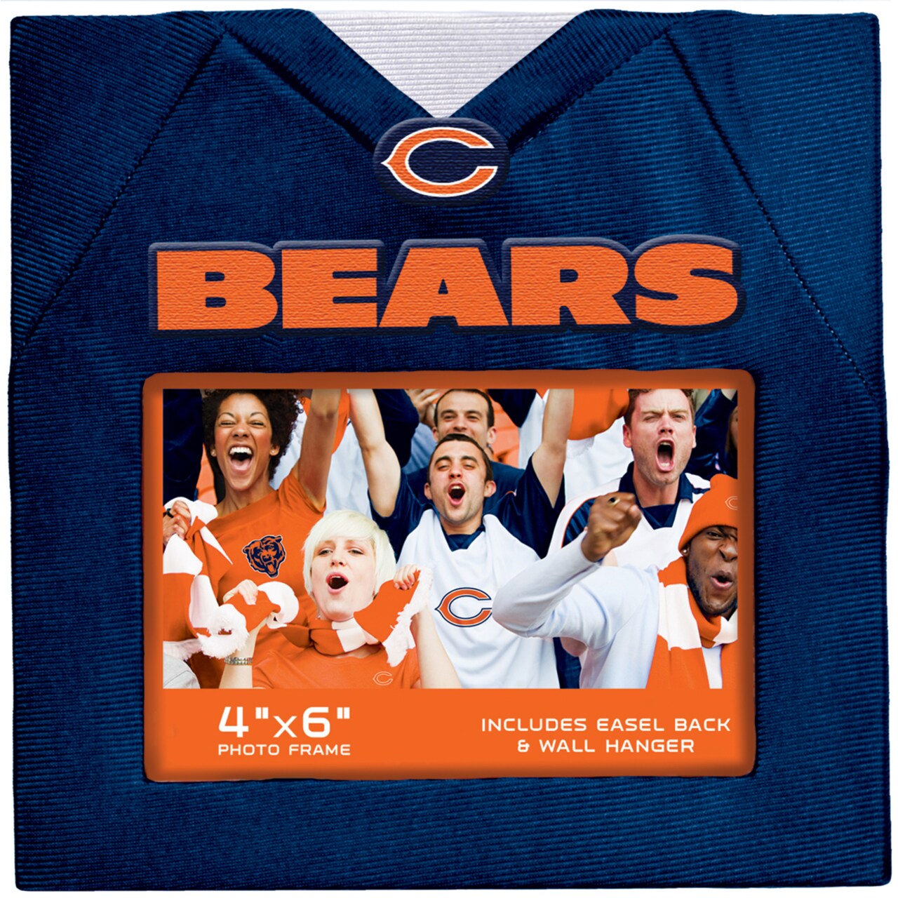 MasterPieces Sports Decor - NFL Chicago Bears - Team Jersey Uniformed Picture Frame For 4"x6" Photos